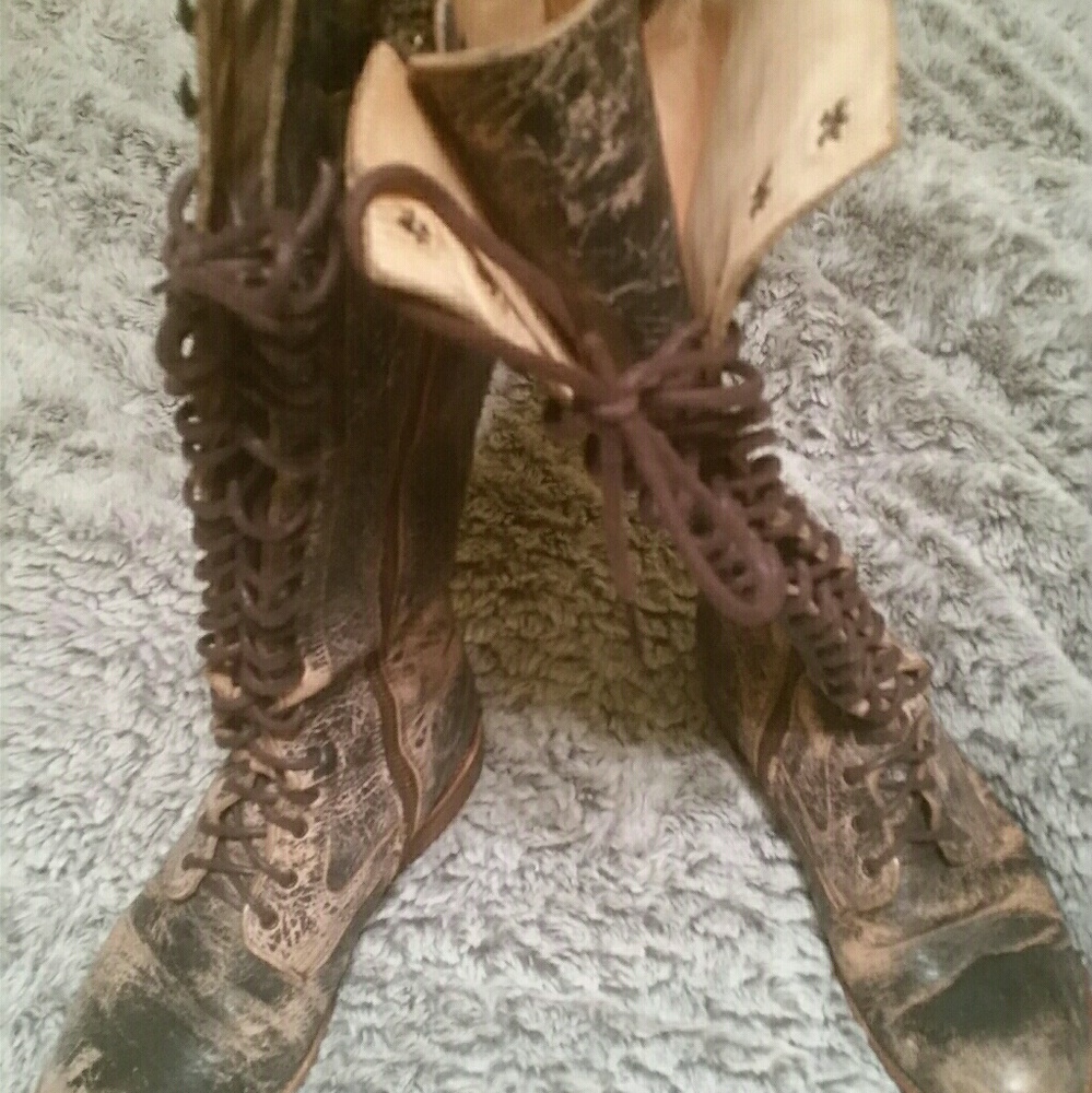 BedStú Della Lace-up Boots